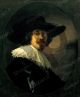 Portrait of a Man in a Broad-Brimmed Hat - Rembrandt Harmenszoon van Rijn