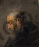 Study of an Old Man in Profile - Rembrandt Harmenszoon van Rijn