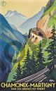 Roger Broders, Chamonix martigny Par Les gorges du Trient