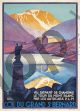 Roger Broders, Col du Grand St. Bernard Vintage Travel Poster