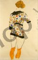Woman in a Patterned Blouse - Schiele Egon
