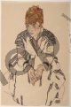 Portrait of the Artist's Sister in Law, Adele Harms - Schiele Egon