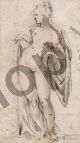 Study of a female nude - Spranger Bartholomaeus