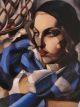 L'echarpe bleue - Tamara de Lempicka