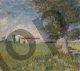 Farmhouse in a cornfield - Van Gogh Vincent