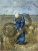 Peasant woman binding sheaves (after Millet) - Van Gogh Vincent
