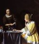 Johannes Vermeer, Lady Maidservant Holding a Letter