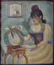 Georges Seurat, Giovane donna che si incipria