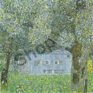 Upper Austrian farmhouse - Klimt Gustav