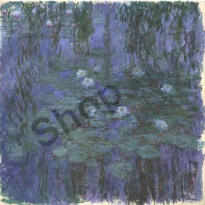 Blue Water Lilies - Monet Claude