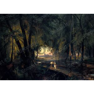 Percorso di foresta nei pressi di Spandau - Blechen Carl