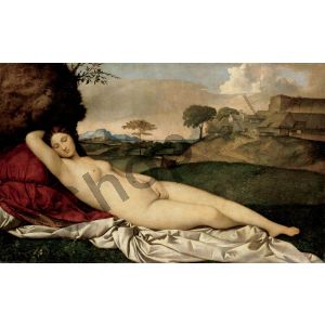 Tiziano Vecellio - Venere dormiente