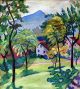 August Macke, Tegernsee Landschaft Anagoria