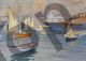 Albert Edelfelt, The Nyländska Jaktklubben Harbour in Helsinki