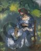 Louis Anquetin, Donna con un gatto