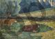 Jean-Baptiste Armand Guillaumin, Breton landscape vacches en ripos