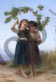 The Cherry Branch - Bouguereau William-Adolphe