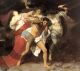 The remorse of orestes - Bouguereau William-Adolphe