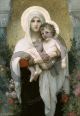 The Madonna of the Roses - Bouguereau William-Adolphe