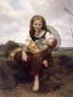 The Elder Sister - Bouguereau William-Adolphe