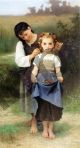 parure des champs - Bouguereau William-Adolphe