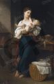 Prime carezze - Bouguereau William-Adolphe