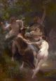 Nymphs and Satyr - Bouguereau William-Adolphe