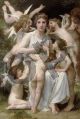 The assault - Bouguereau William-Adolphe