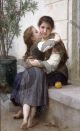 Un pò di moine - Bouguereau William-Adolphe