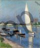 Boats on the Seine - Caillebotte Gustave