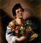 Boy with a Basket of Fruit - Caravaggio Michelangelo Merisi