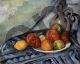 Fruit and a Jug on a Table - Cézanne Paul