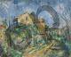 Maison Maria with a View of Château Noir - Cézanne Paul