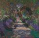 Claude Monet, Pathway in Monet's garden