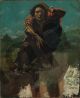 The Man Made Mad with Fear - Courbet Gustav