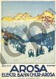 Emil Cardinaux, Arosa vintage travel poster