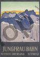 Emil Cardinaux, Jungfrau Bahn vintage travel poster