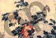 Poenies and butterfly - Hokusai Katsushika