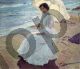 Joaquín Sorolla - Clotilde sulla spiaggia