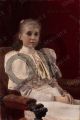 Seated Young Girl - Klimt Gustav