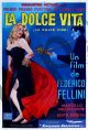 Federico Fellini, La Dolce Vita Locandina Film Poster