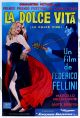 Federico Fellini, La Dolce Vita Locandina Film Poster