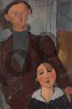 Jacques and Berthe Lipchitz - Modigliani Amedeo