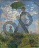 Woman with a Parasol - Monet Claude