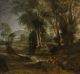 Peter Paul Rubens, Paesaggio serale con carro in legno