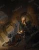 Jeremiah Lamenting the Destruction of Jerusalem - Rembrandt Harmenszoon van Rijn