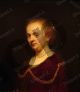 Portrait Of Young Woman - Rembrandt Harmenszoon van Rijn