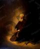 St.Peter in Prison - Rembrandt Harmenszoon van Rijn