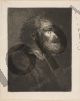 A old man in profile - Rembrandt Harmenszoon van Rijn