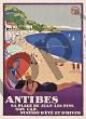 Roger Broders, Antibes Vintage travel poster